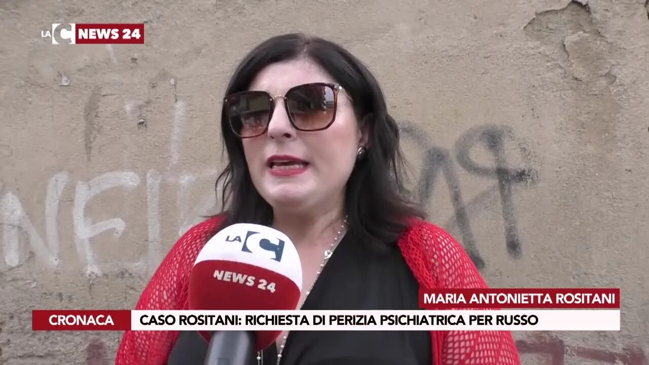 Caso Rositani: richiesta di perizia psichiatrica per Russo