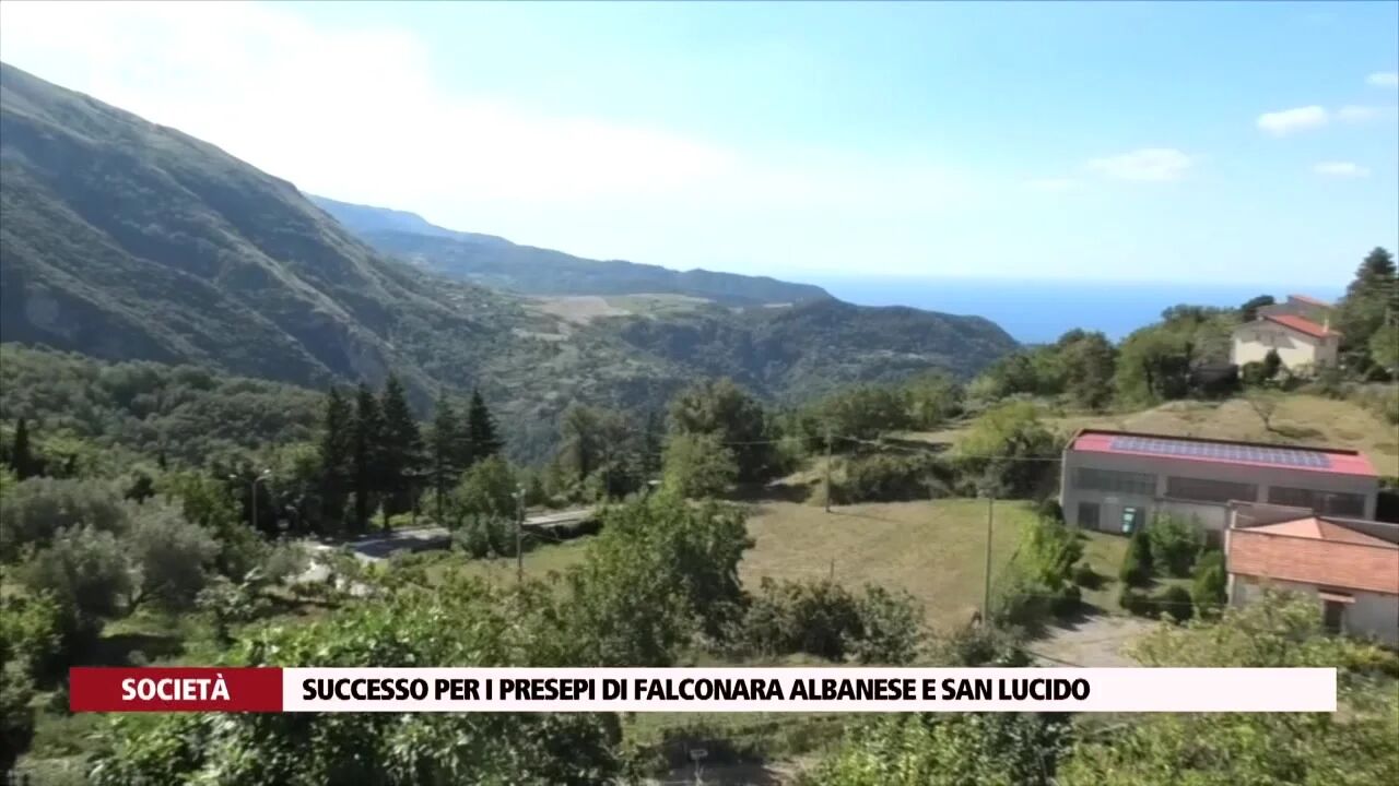 Successo per i presepi di Falconara Albanese e San Lucido
