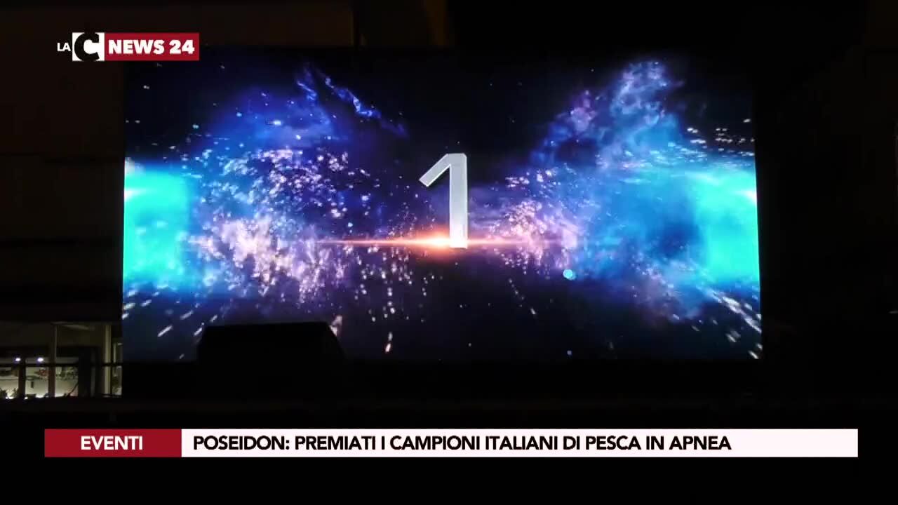 Poseidon: premiati i campioni italiani di pesca in apnea