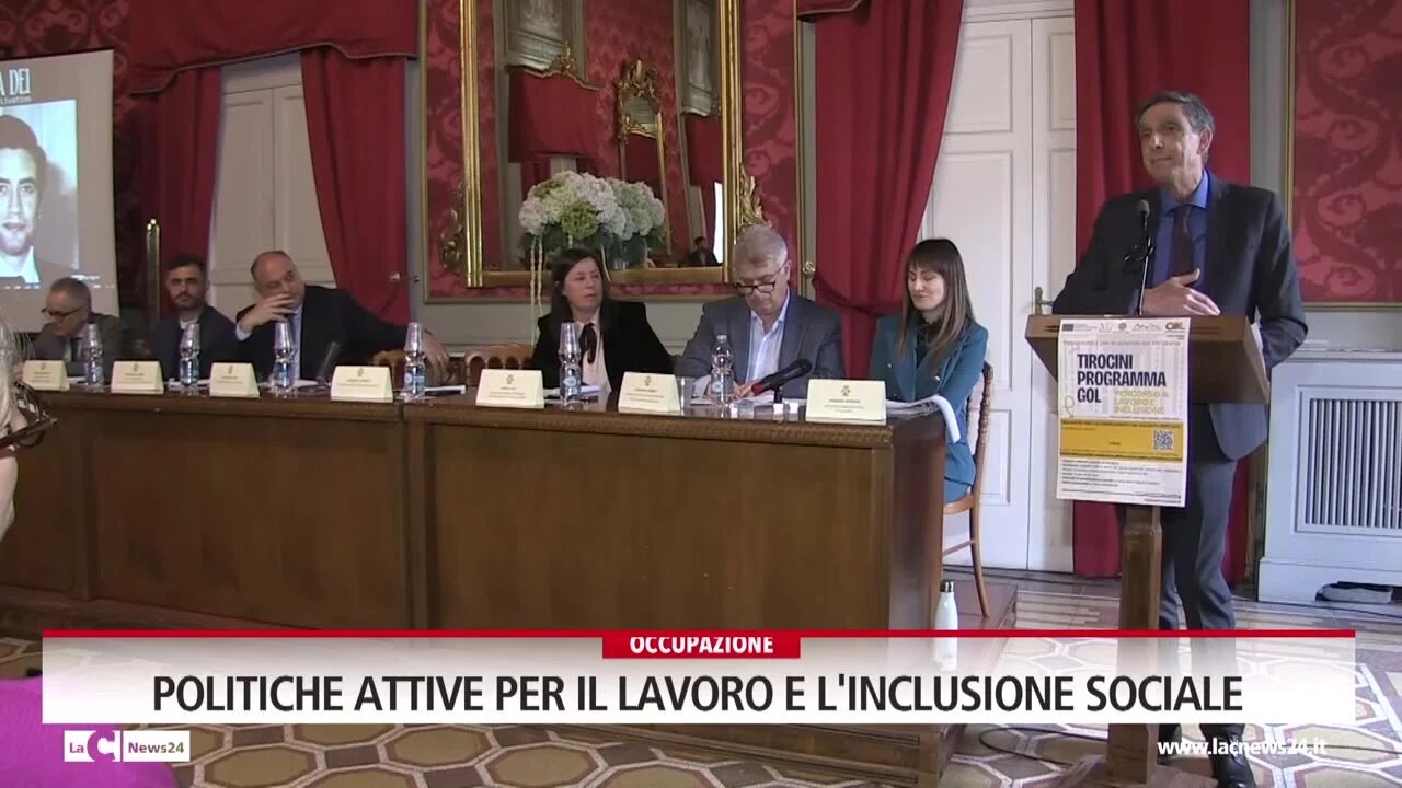 Politiche attive per il lavoro e l'inclusione sociale