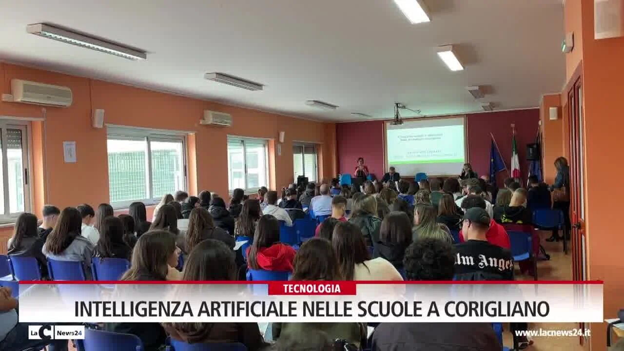 Intelligenza artificiale, focus nelle scuole a Corigliano-Rossano