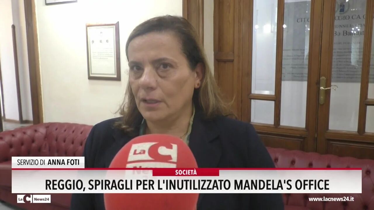 Reggio, spiragli per l'inutilizzato Mandela's Office