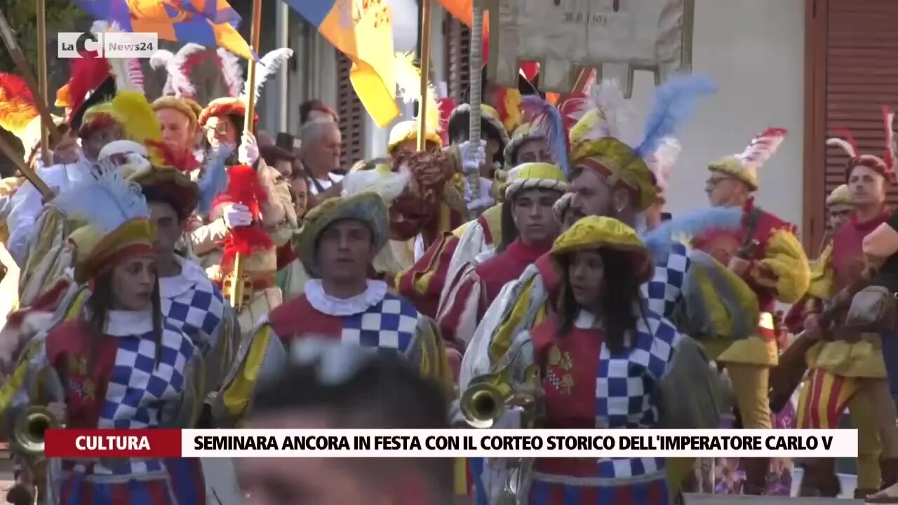 Seminara ancora in festa con il corteo storico dell'imperatore Carlo V