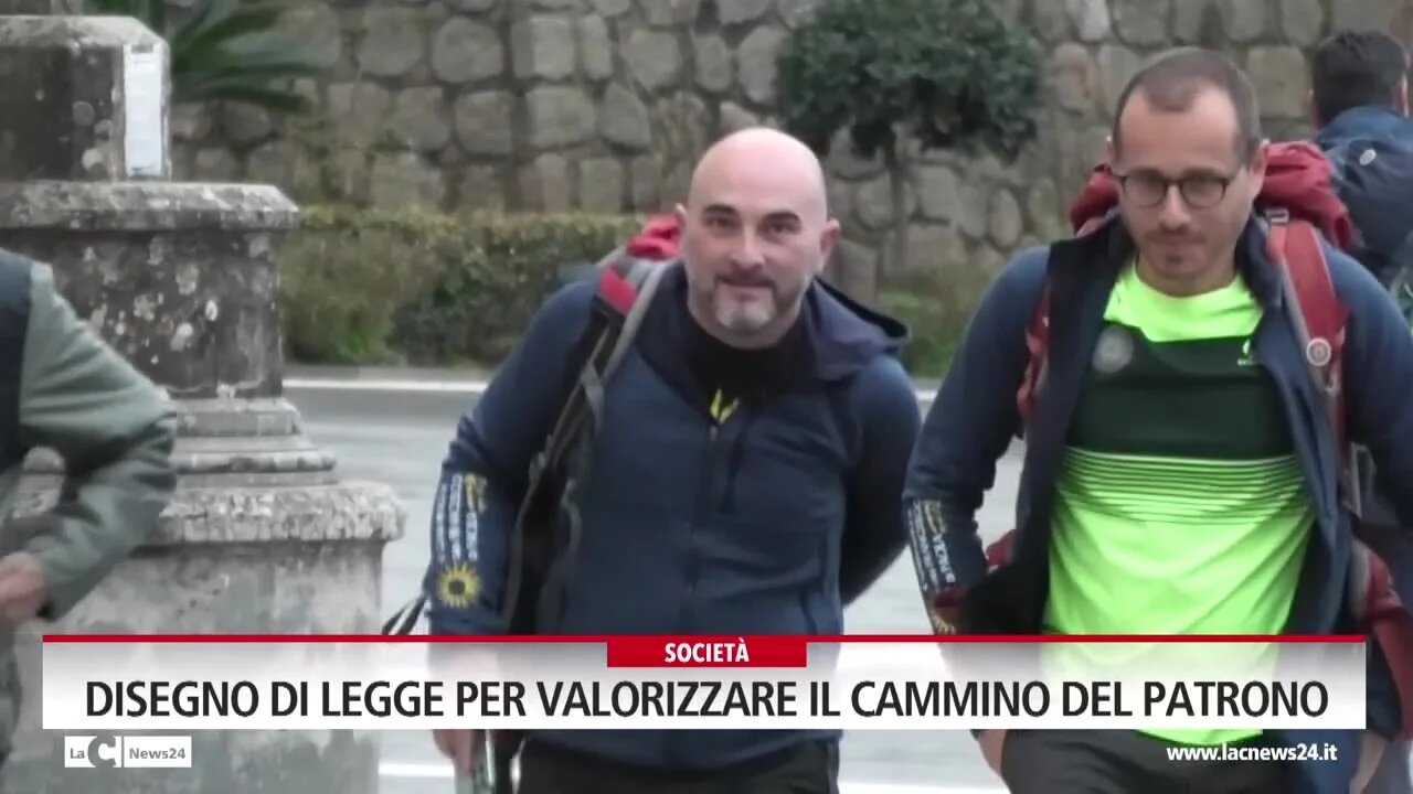 Disegno di legge per valorizzare Il Cammino del Patrono