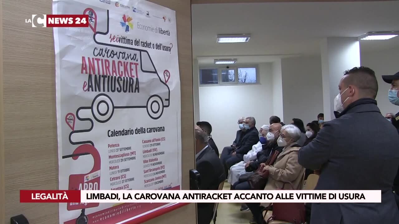 Limbadi, la carovana antiracket accanto alle vittime di usura