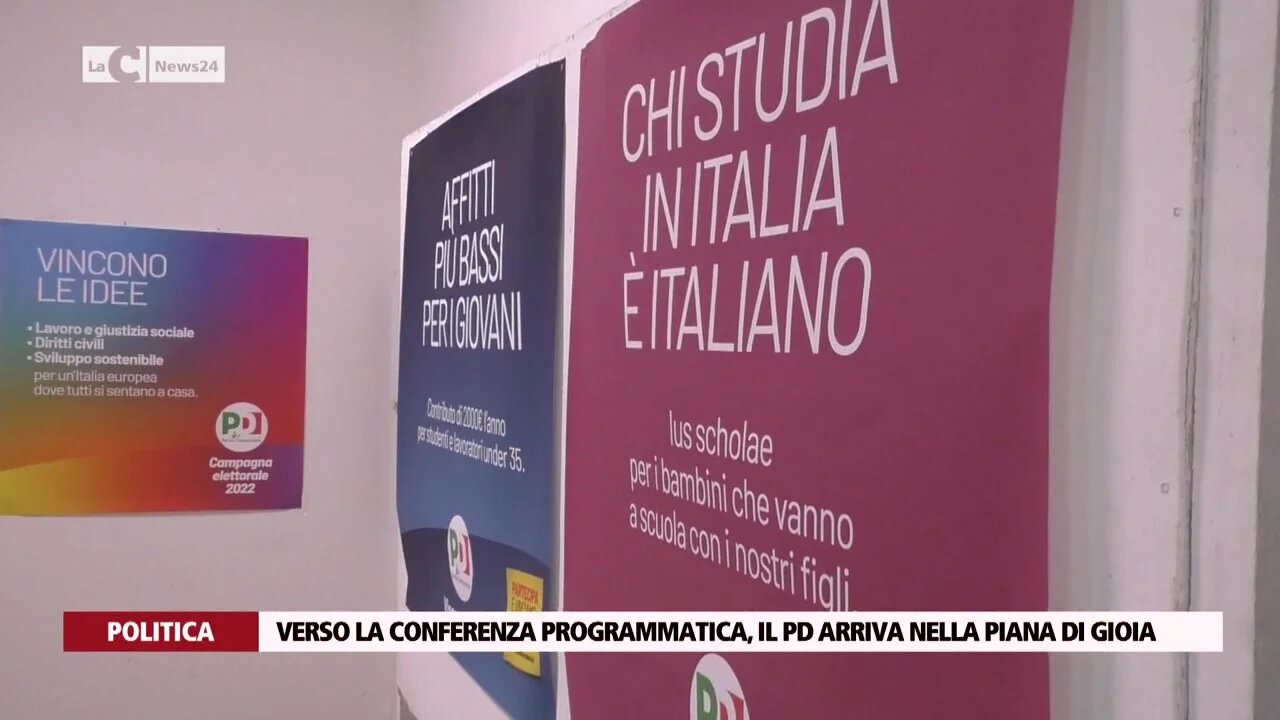 Verso la conferenza programmatica, il PD arriva nella piana di gioia