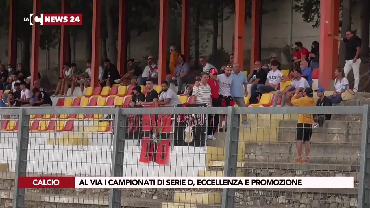 Al via i campionati di serie D, eccellenza e promozione