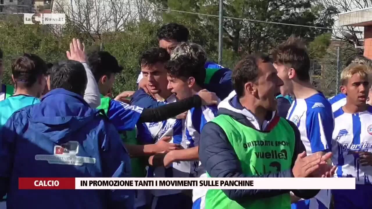 In Promozione tanti i movimenti sulle panchine