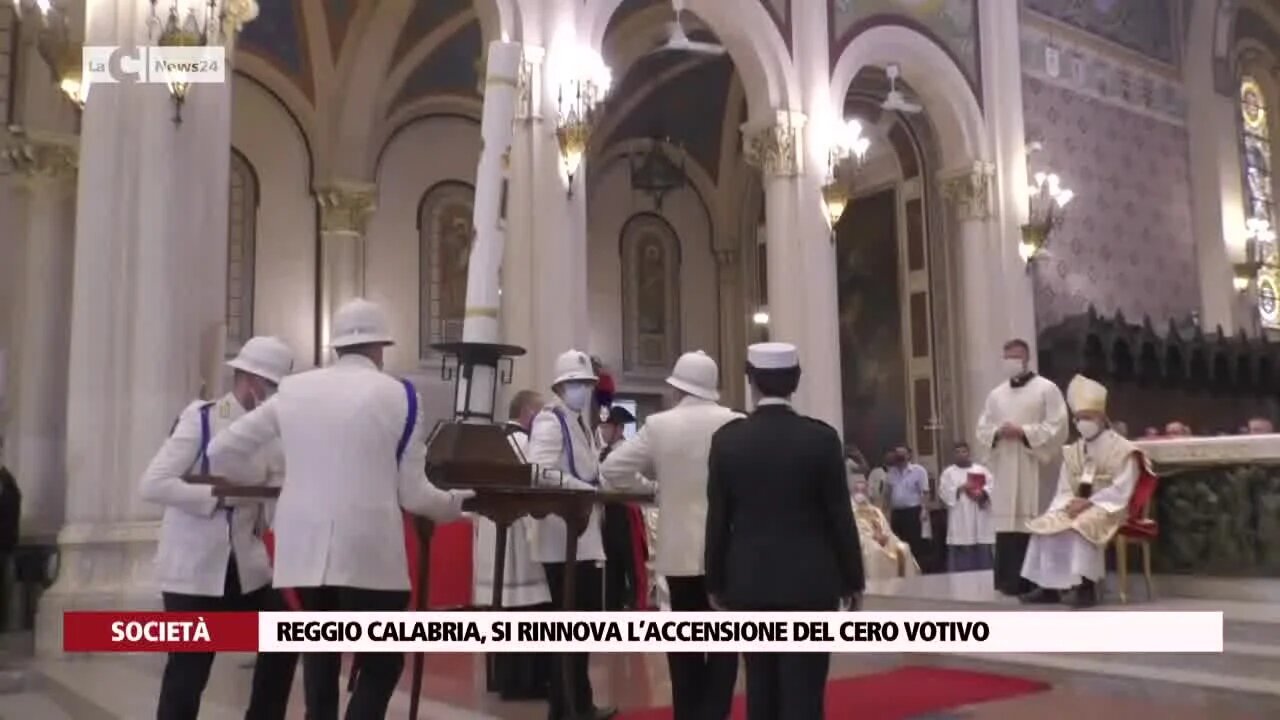 Reggio Calabria, si rinnova l’accensione del cero votivo