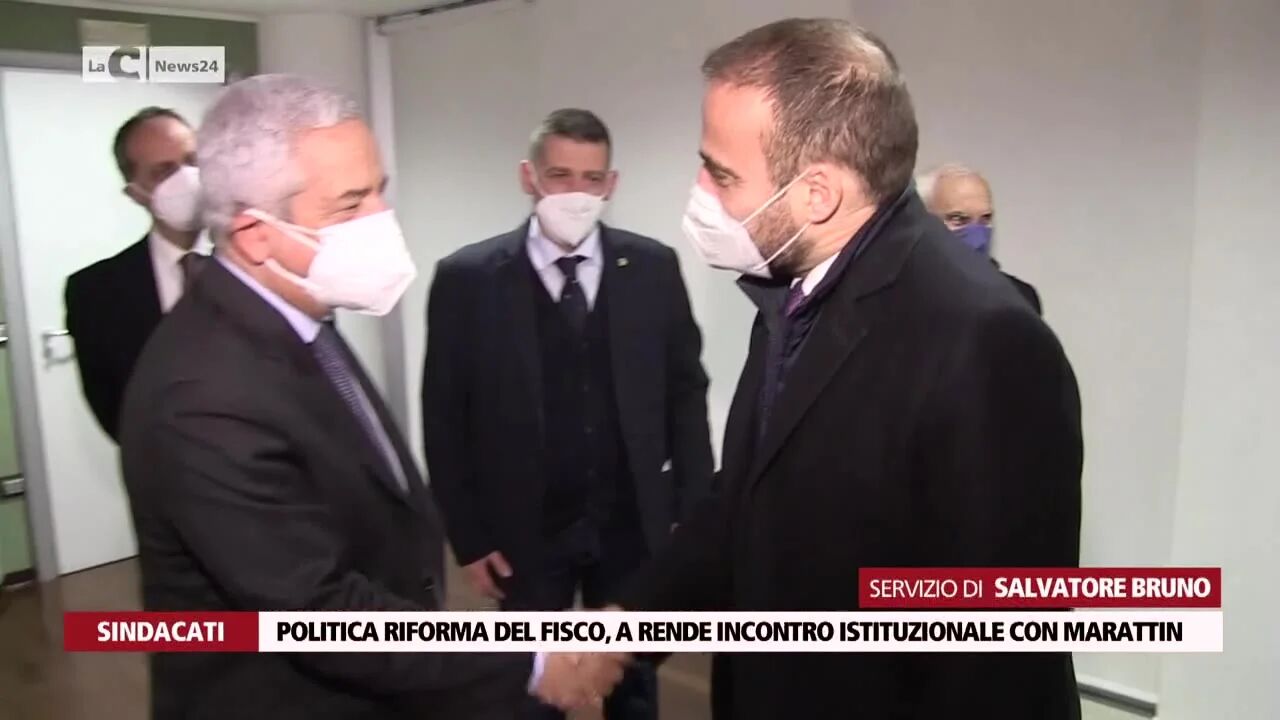 Politica riforma del fisco, a Rende incontro istituzionale con Marattin