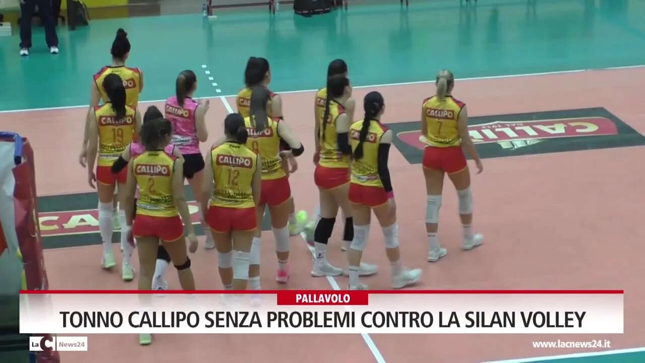 Tonno Callipo senza problemi contro la Silan Volley