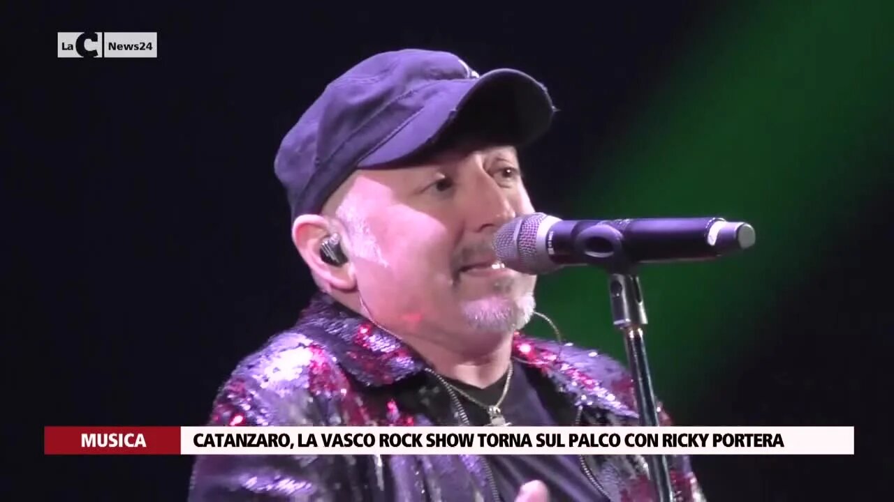 Catanzaro, la “Vasco Rock Show” torna sul palco con Ricky Portera