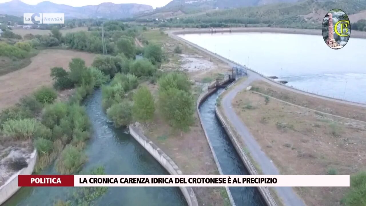 La cronica carenza idrica del crotonese è al precipizio