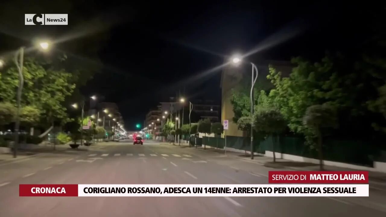 Corigliano Rossano, adesca un 14enne: arrestato per violenza sessuale