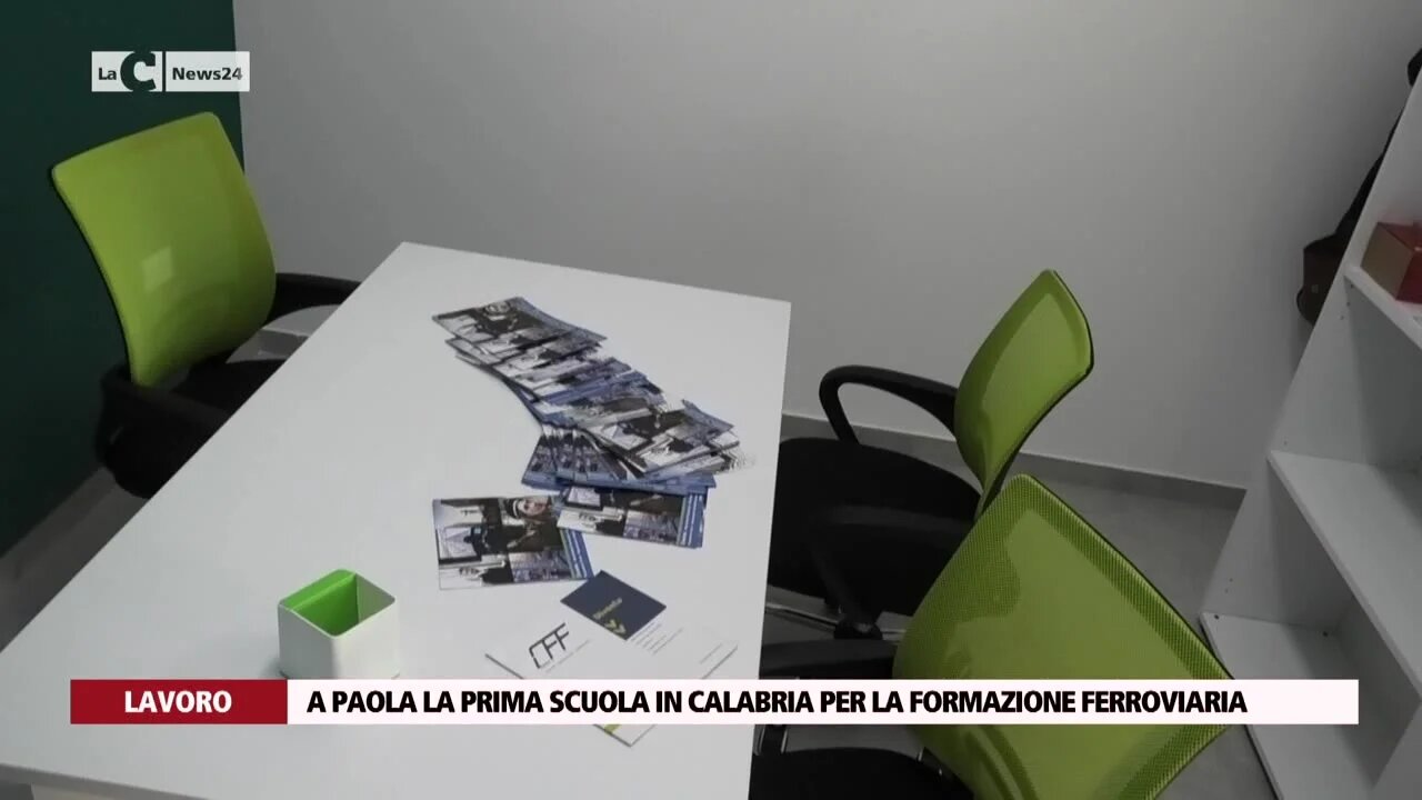 A Paola la prima scuola in Calabria per la formazione ferroviaria