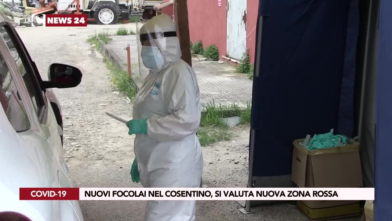 Nuovi focolai nel cosentino, si valuta nuova zona rossa