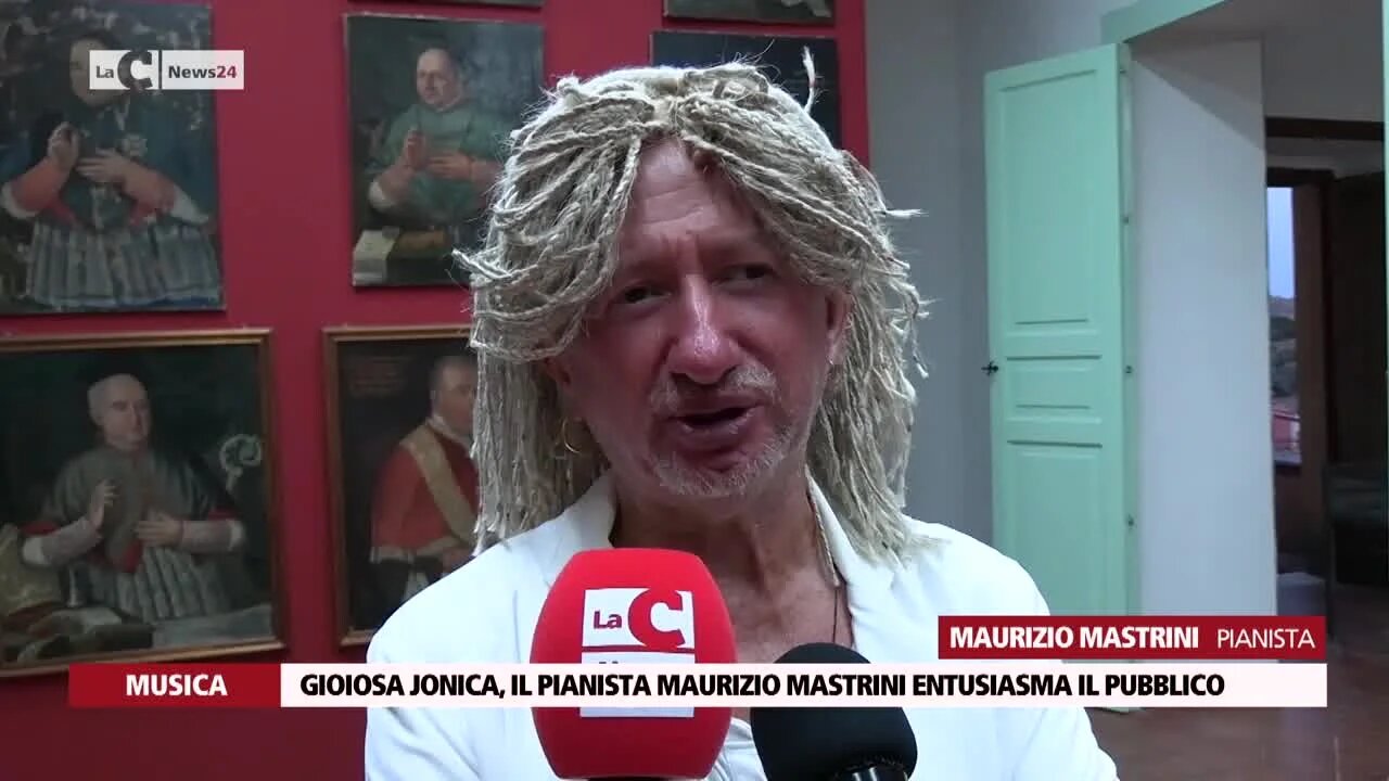 Gioiosa, il famoso pianista Maurizio Mastrini incanta in pubblico dopo 30 anni dall’ultimo live in Calabria