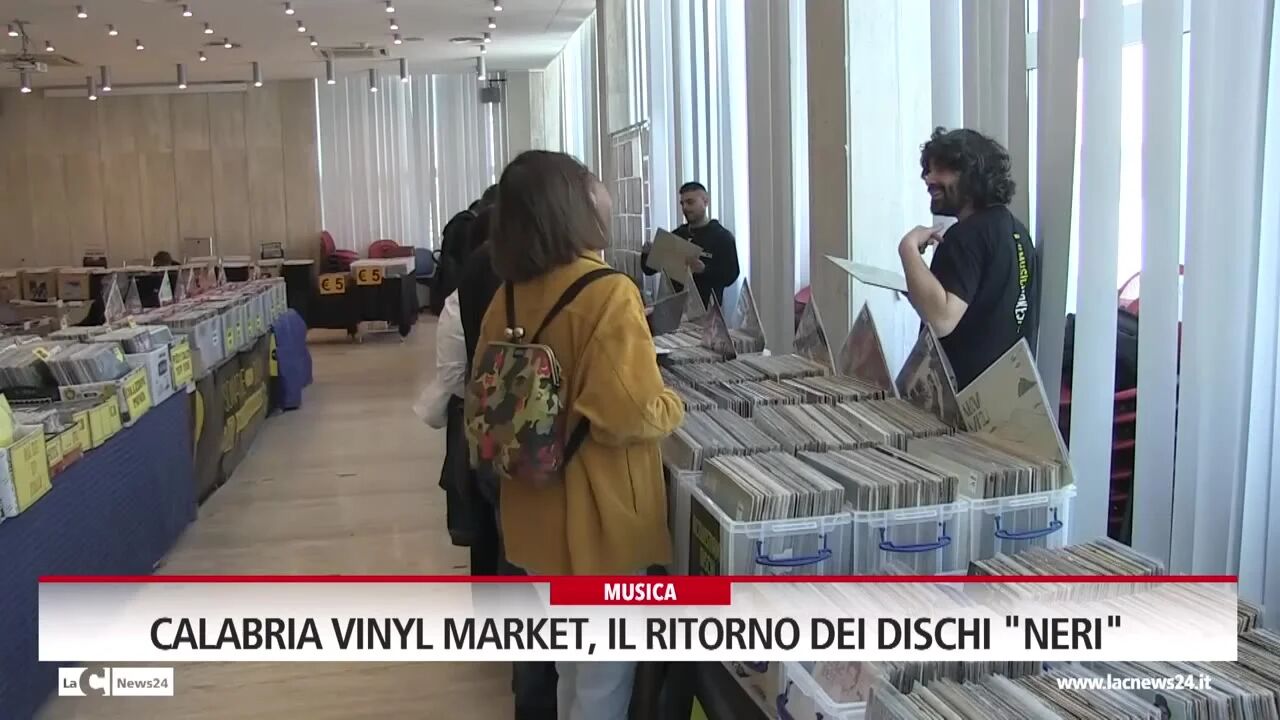 Calabria Vinyl market, il ritorno dei dischi "neri"