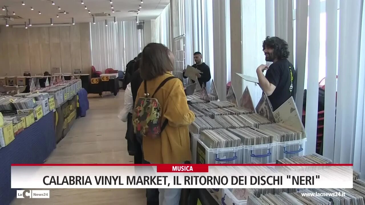 Calabria Vinyl market, il ritorno dei dischi \"neri\"