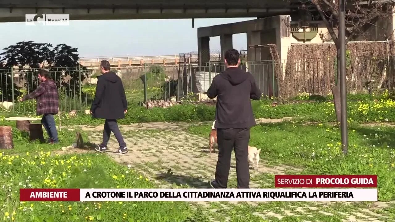 Crotone, il “Parco della Cittadinanza Attiva” che da un nuovo volto alla periferia abbandonata