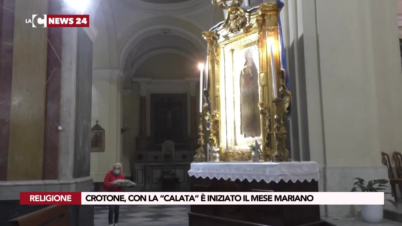 Crotone, con la “calata” è iniziato il Mese mariano