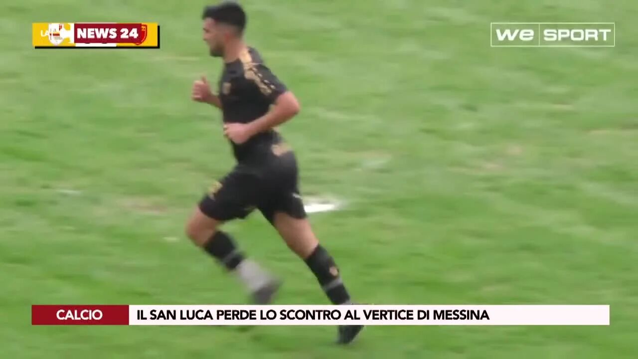 Il San Luca perde lo scontro al vertice di Messina