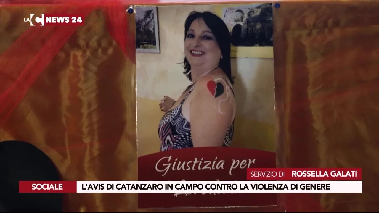 Violenza sulle donne, l’Avis Catanzaro in campo nel ricordo di Loredana Scalone. La sorella: «Credeva nell’amore»