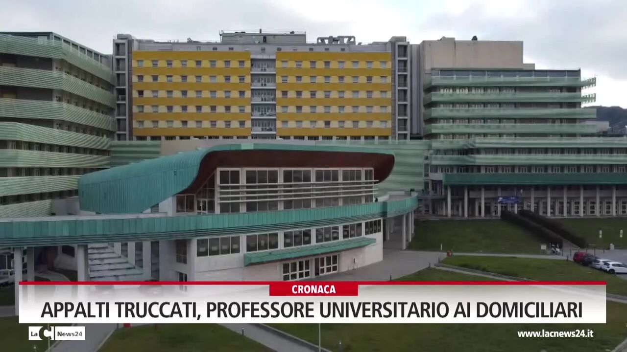 Appalti truccati, professore universitario ai domiciliari