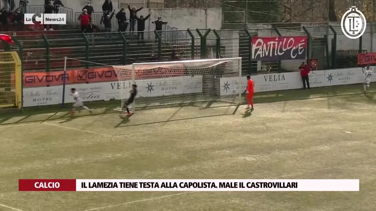 Il Lamezia tiene testa alla capolista. Male il Castrovillari