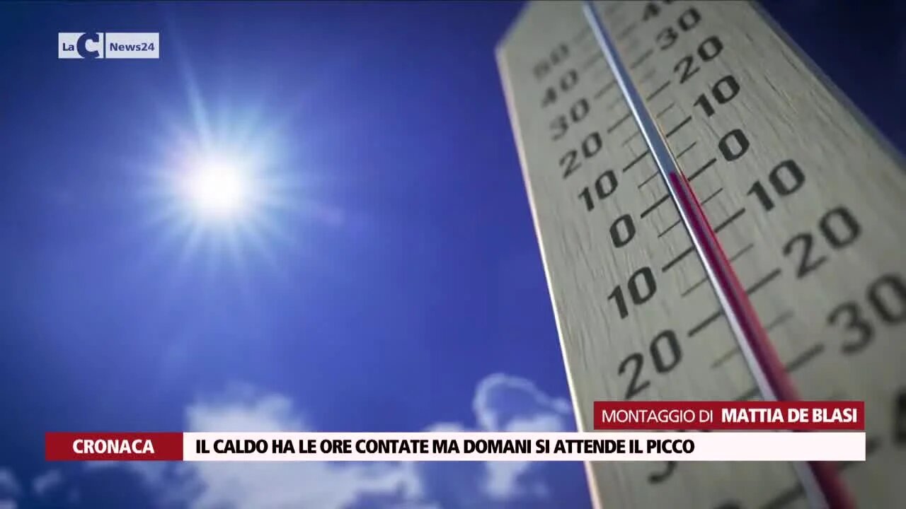 Calabria nel picco del caldo infernale: a Reggio 44 gradi, a Botte Donato (la vetta più alta in Sila) quasi 30 gradi