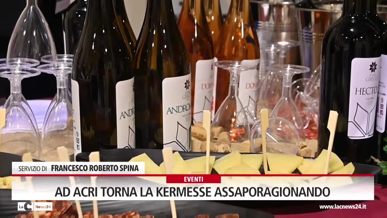 Ad Acri torna la Kermesse Assaporagionando