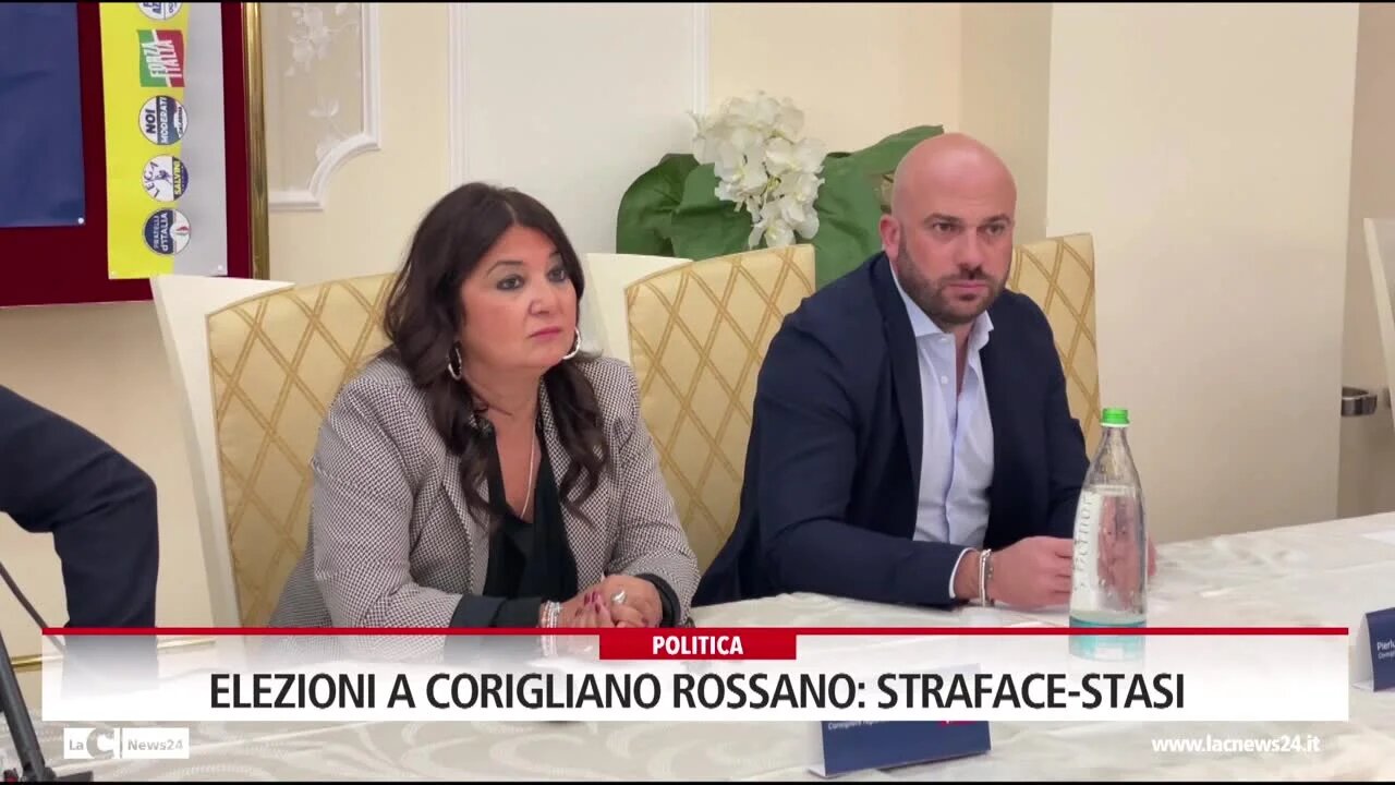 Elezioni a Corigliano Rossano: Straface-Stasi