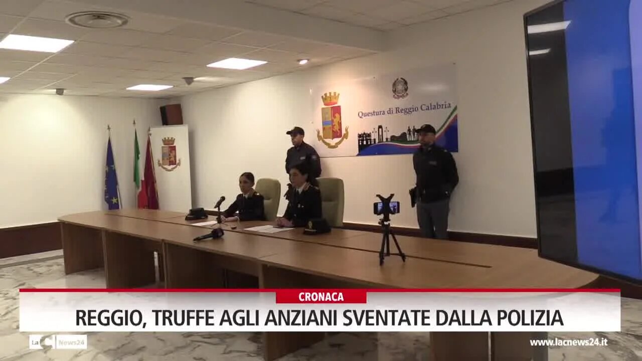 Reggio, truffe agli anziani sventate dalla polizia