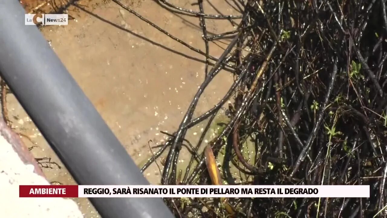 Reggio, sarà risanato il ponte di Pellaro ma resta il degrado