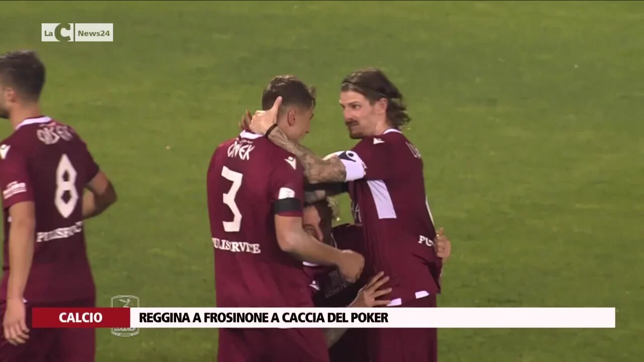 Reggina a Frosinone a caccia del poker