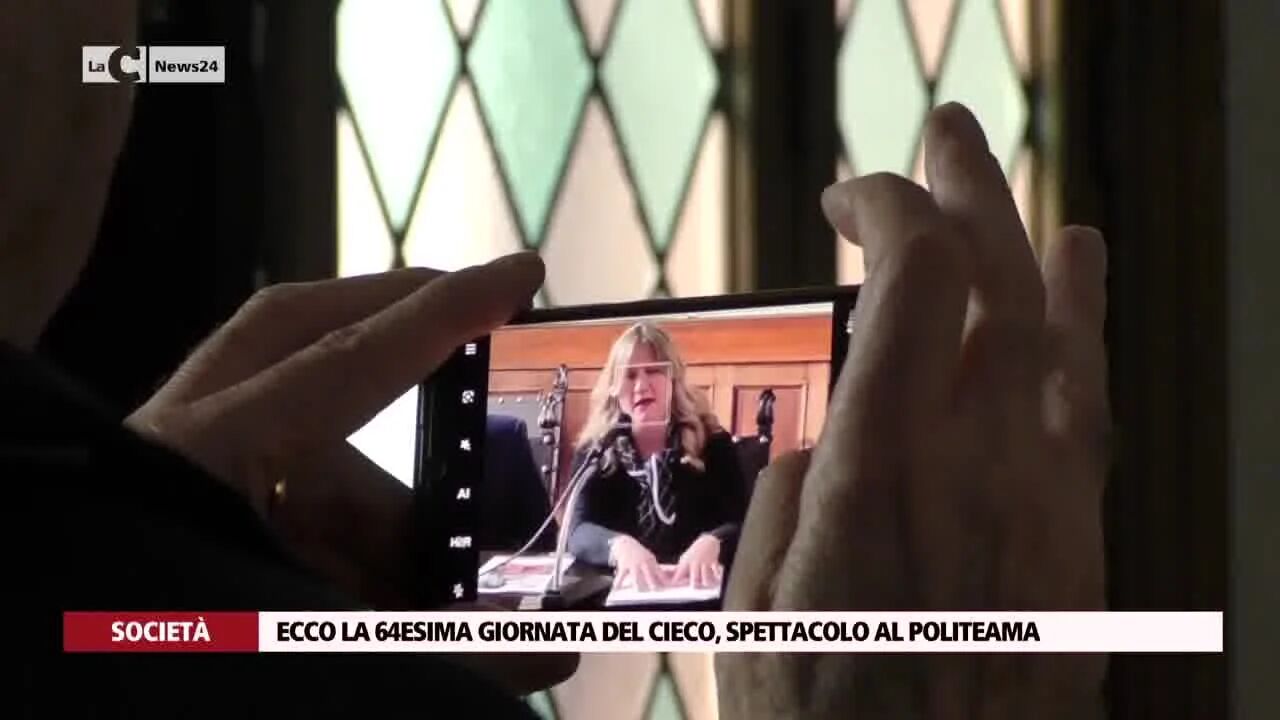 Ecco la 64esima Giornata del Cieco, spettacolo al Politeama