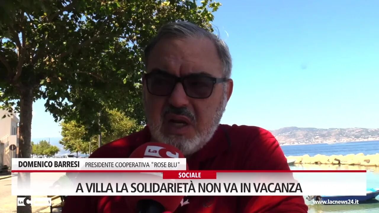 A Villa la solidarietà non va in vacanza