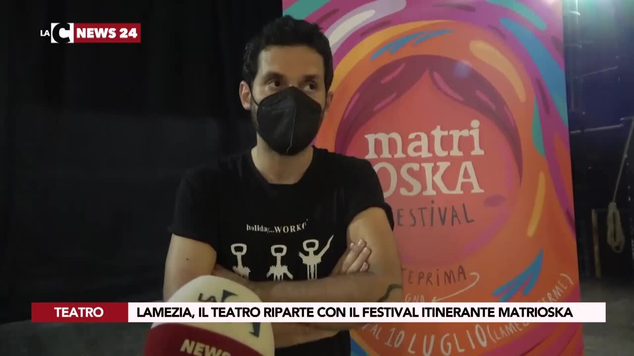 Lamezia, il teatro riparte con il festival Matrioska: la kermesse diventa itinerante