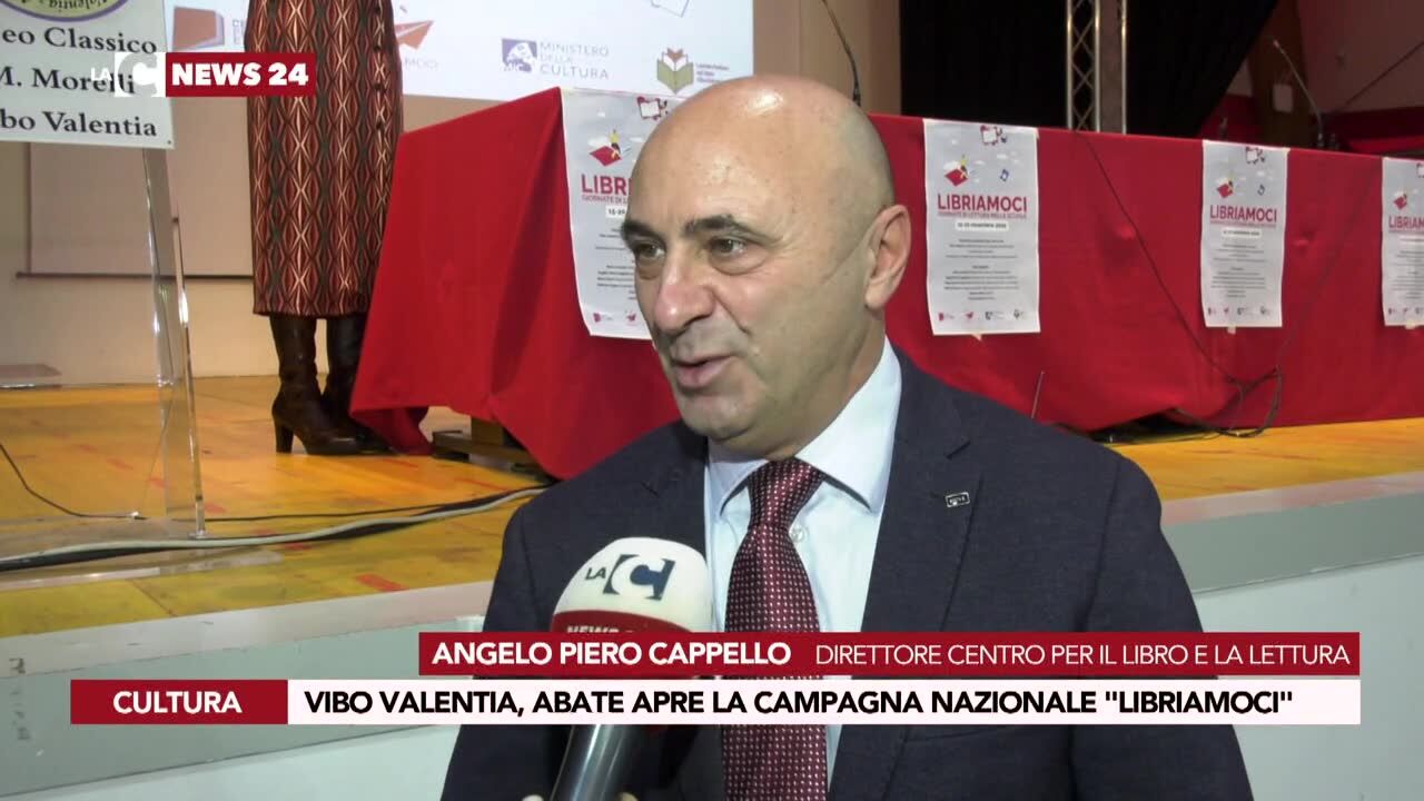 Vibo Valentia, Abate apre la campagna nazionale "Libriamoci"