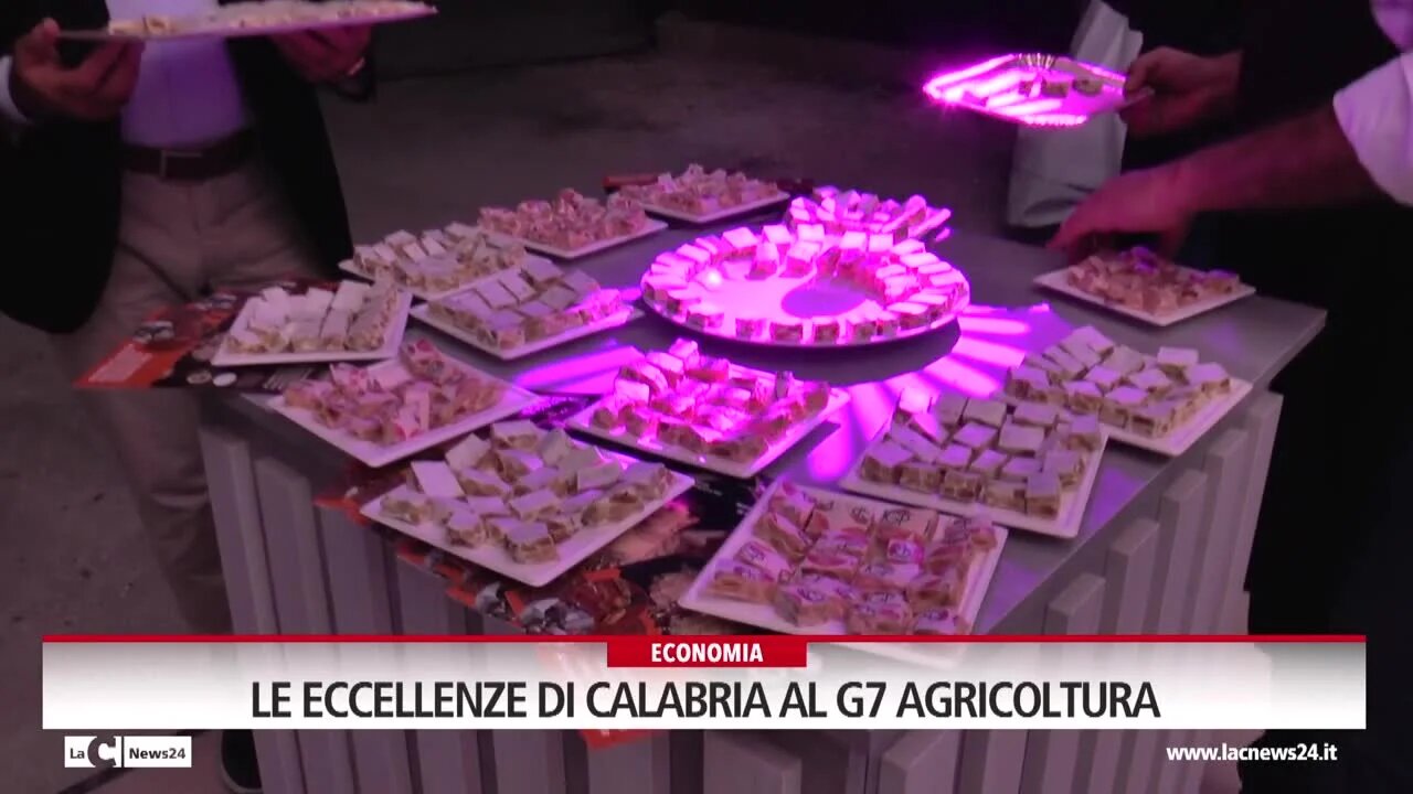 Le eccellenze di Calabria al G7 agricoltura