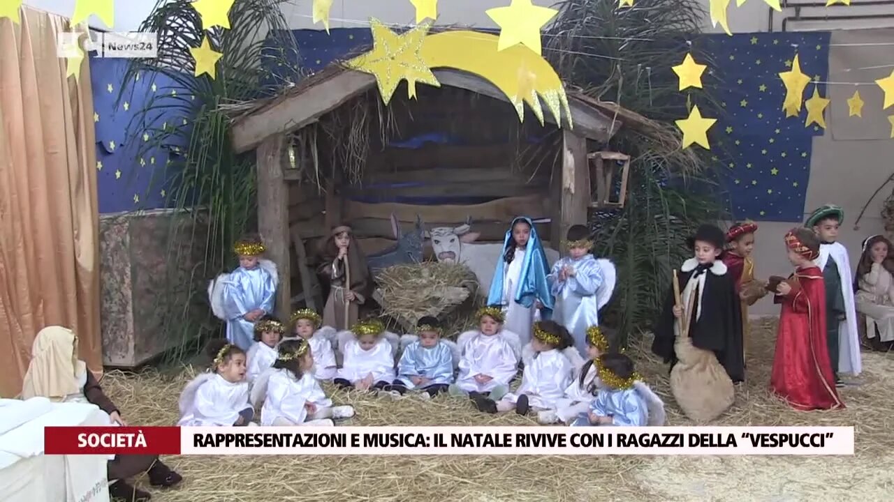 Rappresentazioni e musica: il Natale rivive con i ragazzi della “Vespucci”