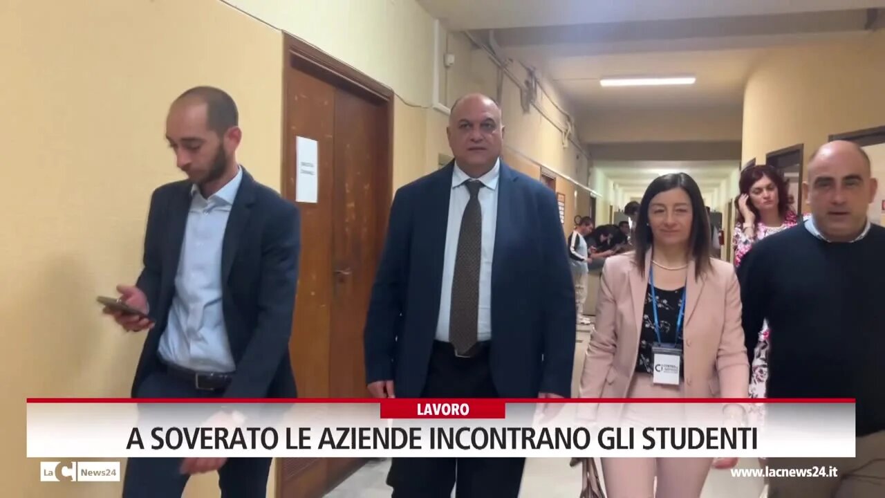 A Soverato le aziende incontrano gli studenti