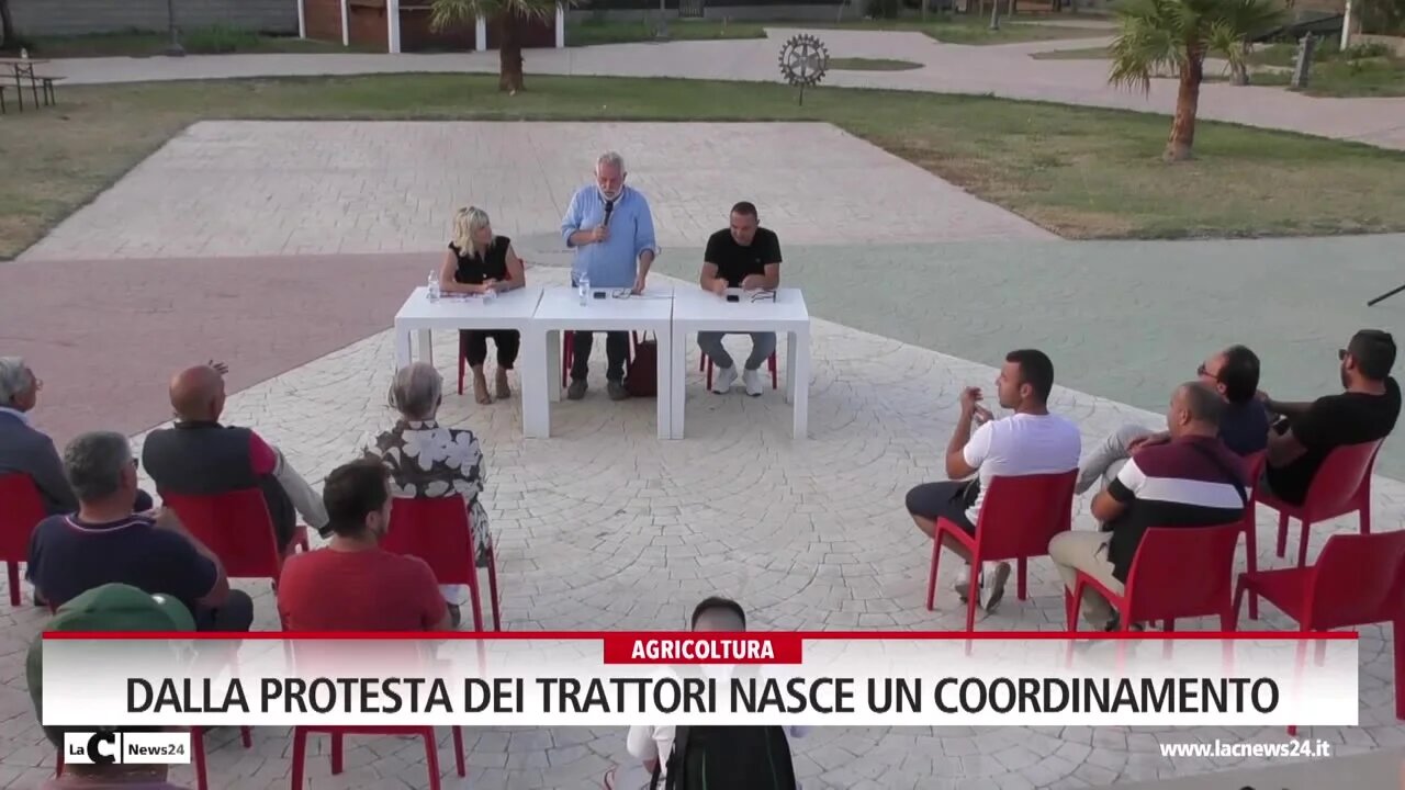 Dalla protesta dei trattori nasce un coordinamento