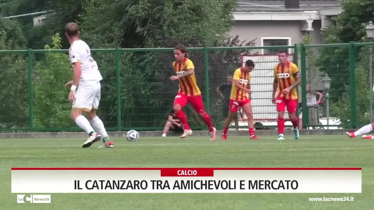 Il Catanzaro tra amichevoli e mercato