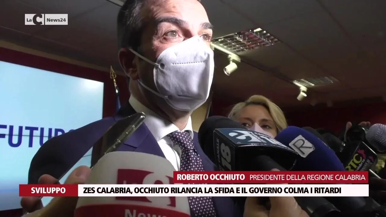 Zes Calabria, Occhiuto rilancia la sfida e il Governo colma i ritardi