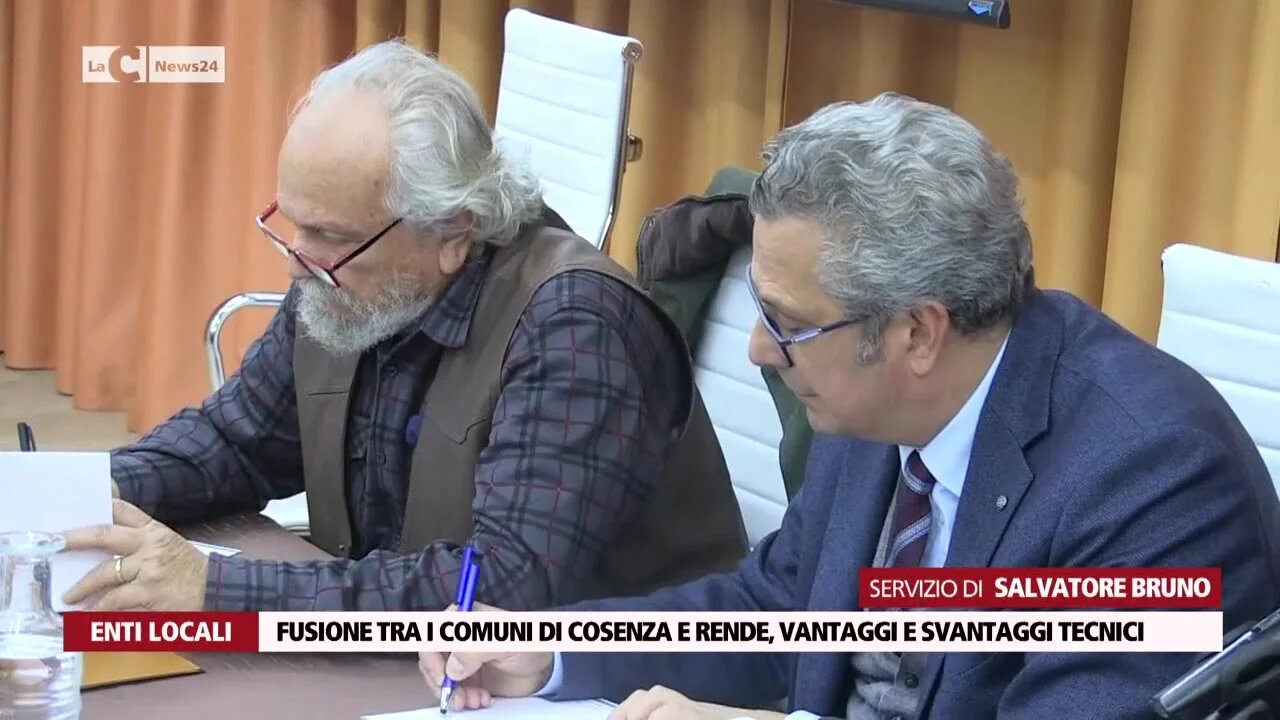 Fusione tra i comuni di Cosenza e Rende, vantaggi e svantaggi tecnici