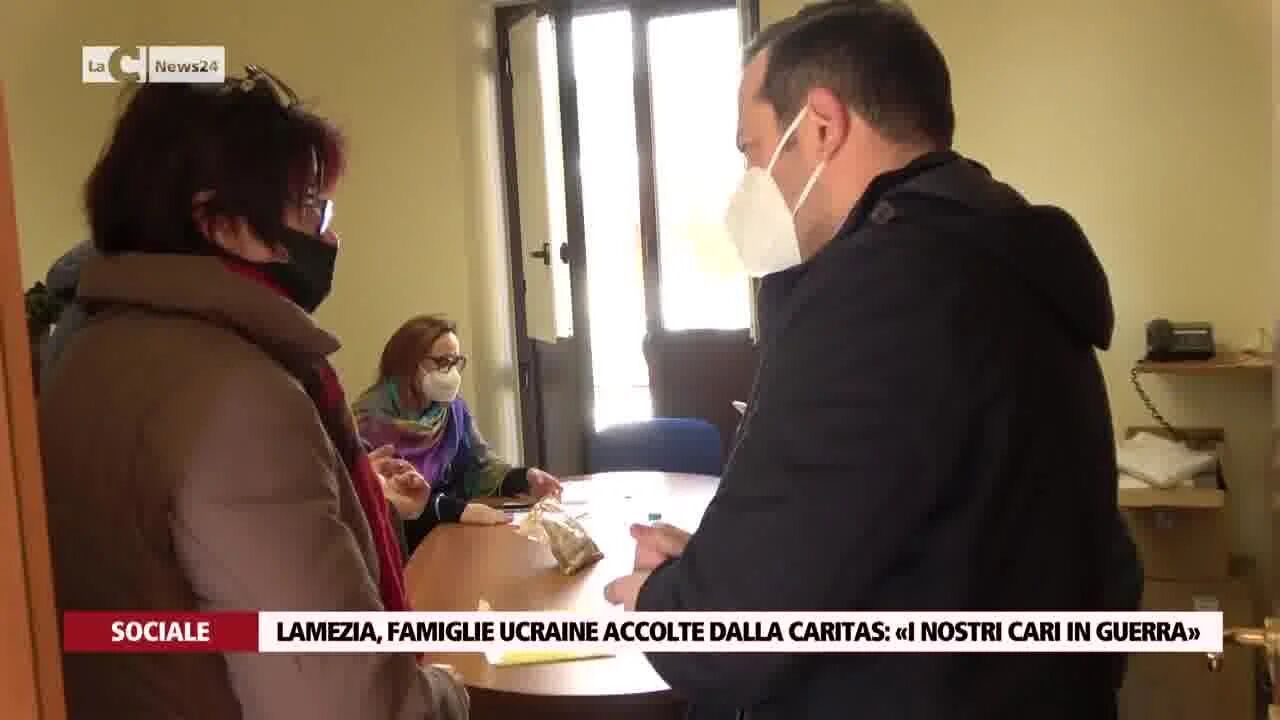 Lamezia, famiglie ucraine accolte dalla Caritas: «I nostri cari in guerra»