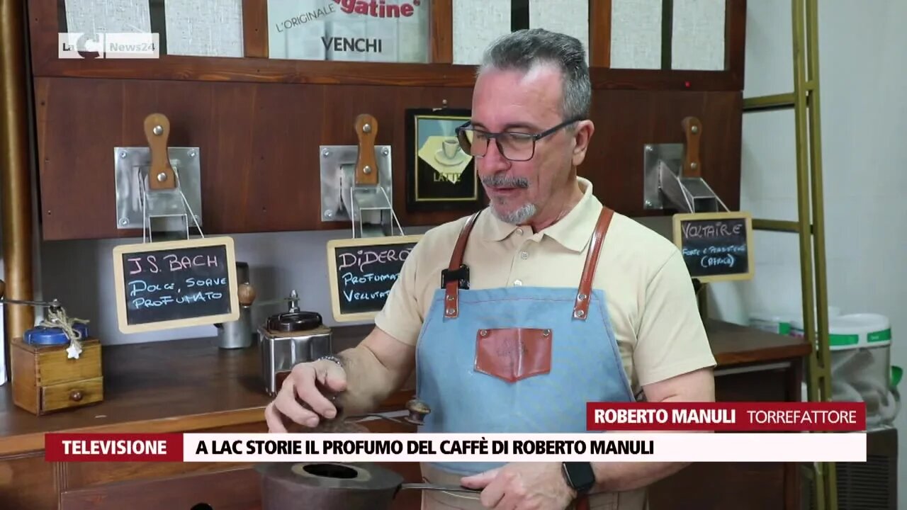 A LaC Storie il profumo del caffè di Roberto Manuli