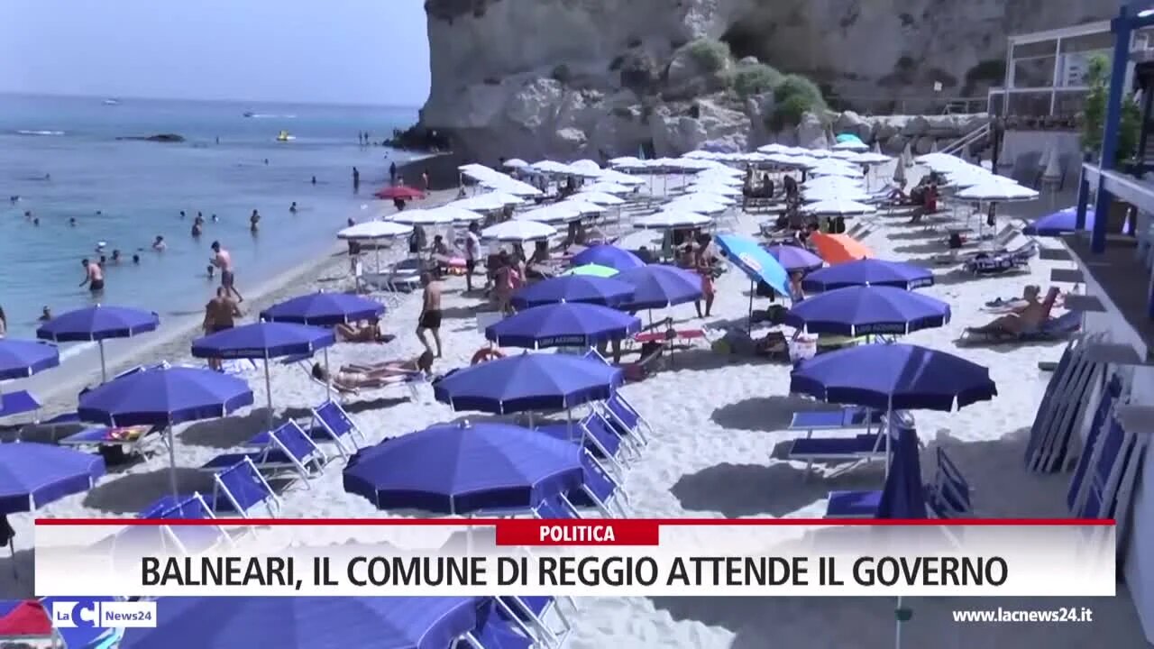 Balneari, il Comune di Reggio attende il Governo