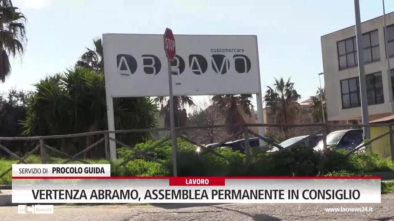 Vertenza Abramo, assemblea permanente in consiglio